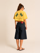 Flag Crop Tee – Sunshine