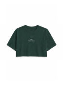 SLS Crop Tee – Green