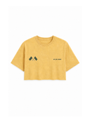 Flag Crop Tee – Sunshine