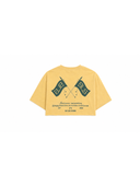 Flag Crop Tee – Sunshine