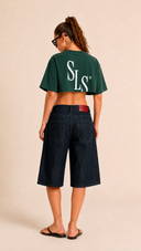 SLS Crop Tee – Green