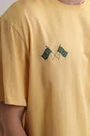 Flag Boxy Tee – Sunshine