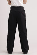 wide leg trouser - black