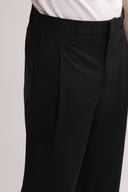 wide leg trouser - black