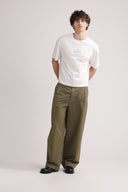 wide leg trouser - olive