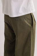 wide leg trouser - olive